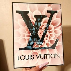 Designer inspired 8 1/2"x11" Framed Wall Art